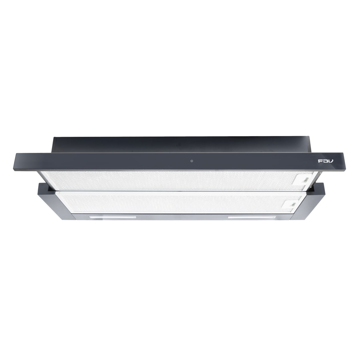 Campana Bajo Mueble Urban Black 90 cm 500 m3/h FDV - Caja Dañada-Campanas Bajo Mueble