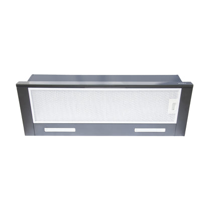 Campana Bajo Mueble Urban Black 90 cm 500 m3/h FDV - Caja Dañada-Campanas Bajo Mueble