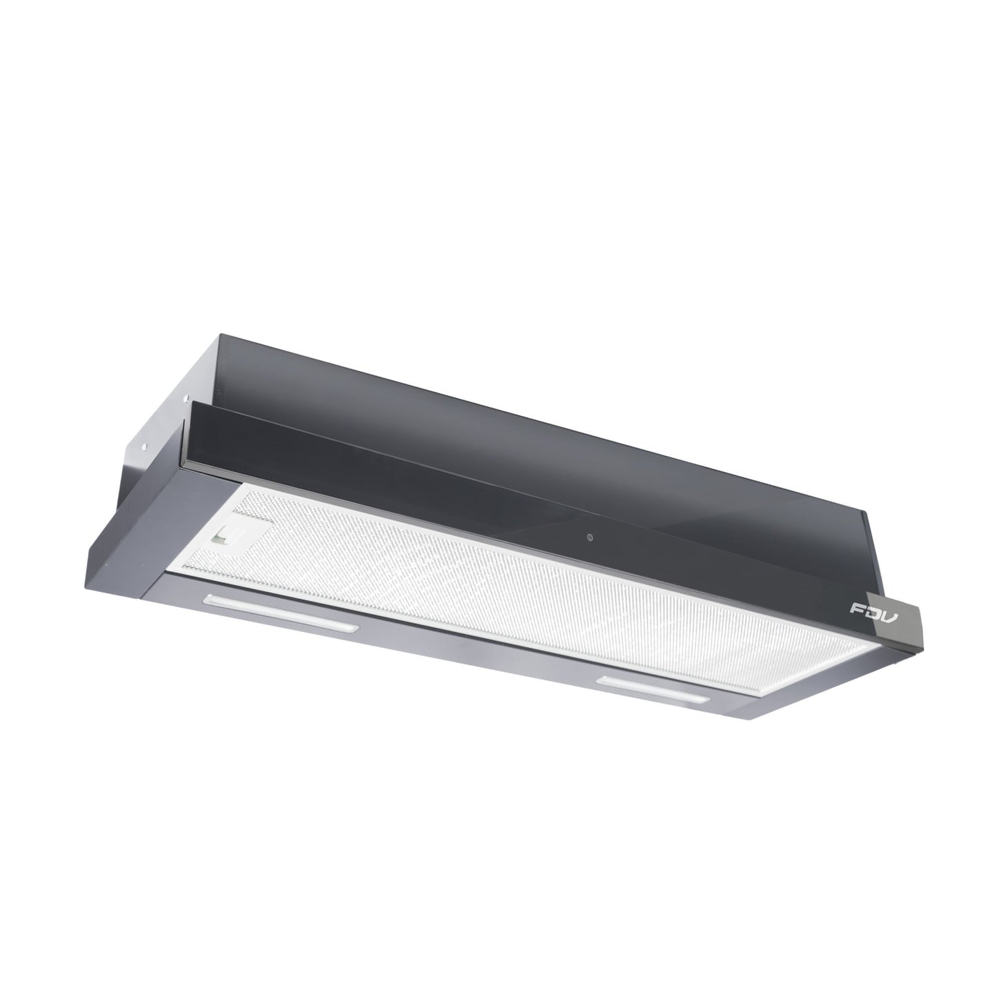 Campana Bajo Mueble Urban Black 90 cm 500 m3/h FDV - Caja Dañada-Campanas Bajo Mueble