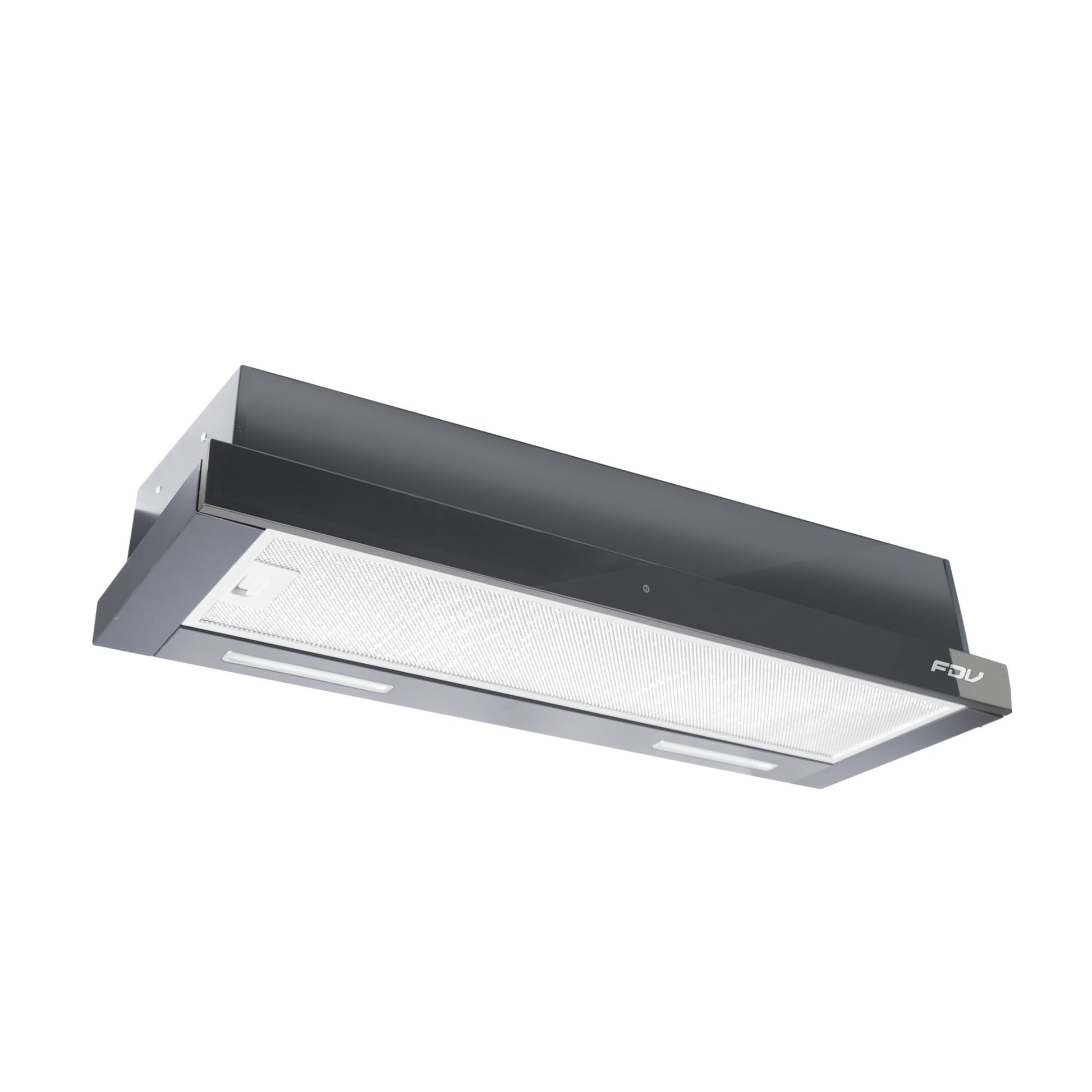 Campana Bajo Mueble Urban Black 90 cm 500 m3/h FDV - Caja Dañada-Campanas Bajo Mueble