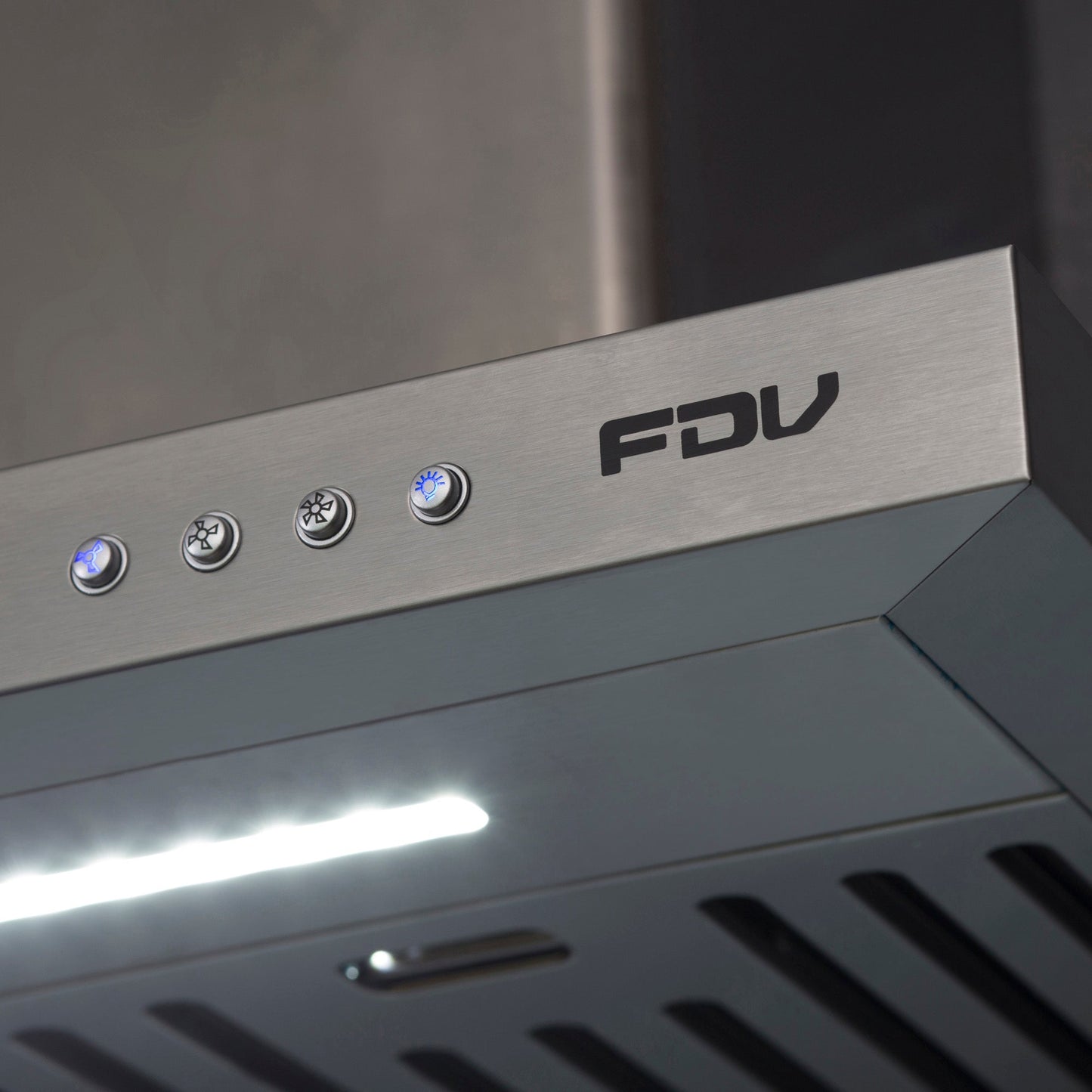 Campana de Pared Elite Led 60 cm 500 m3/h FDV - Caja Dañada-Campanas de Pared