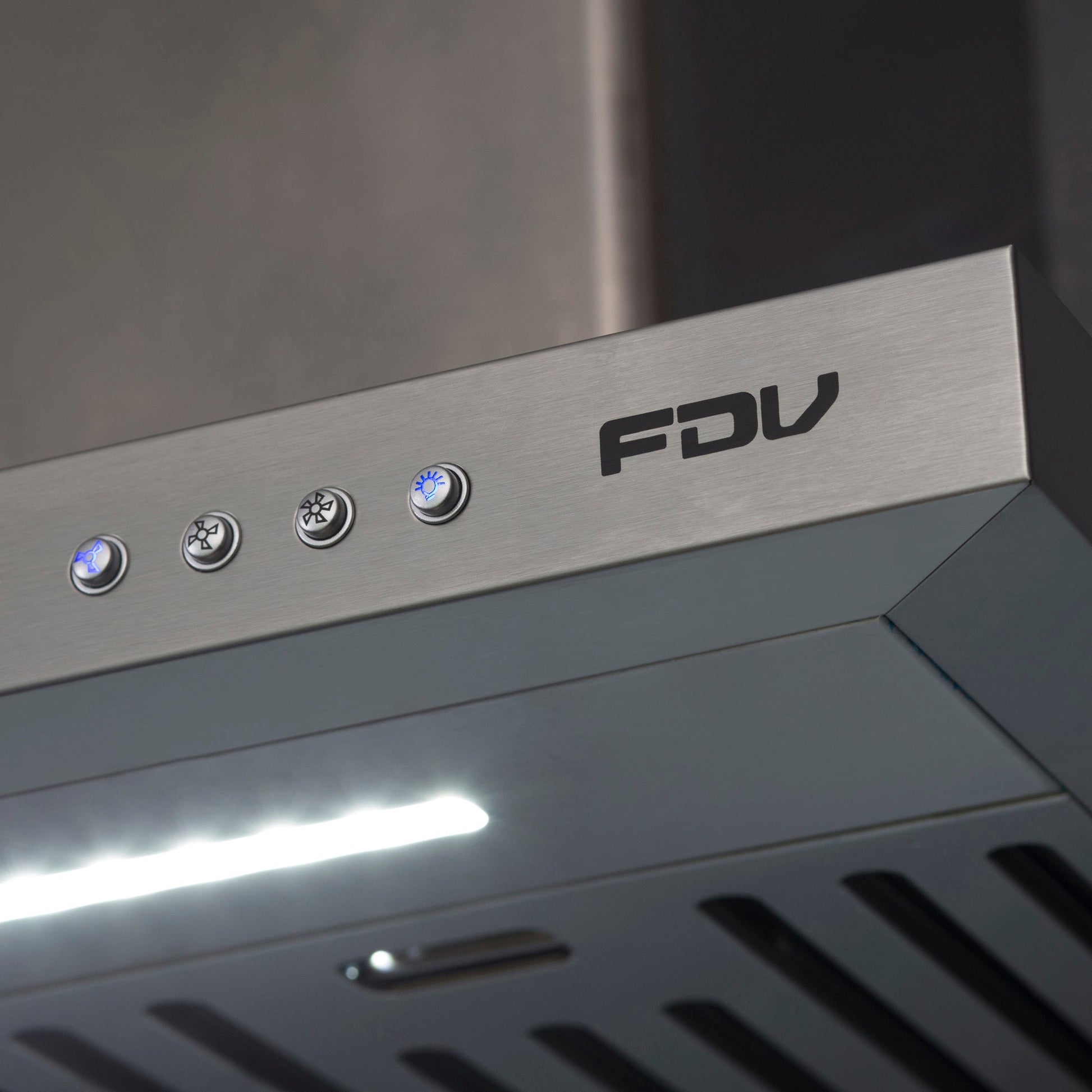 Campana de Pared Elite Led 60 cm 500 m3/h FDV - Caja Dañada-Campanas de Pared