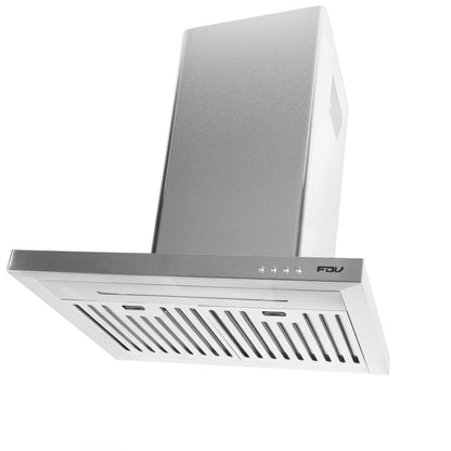 Campana de Pared Elite Led 60 cm 500 m3/h FDV - Caja Dañada-Campanas de Pared