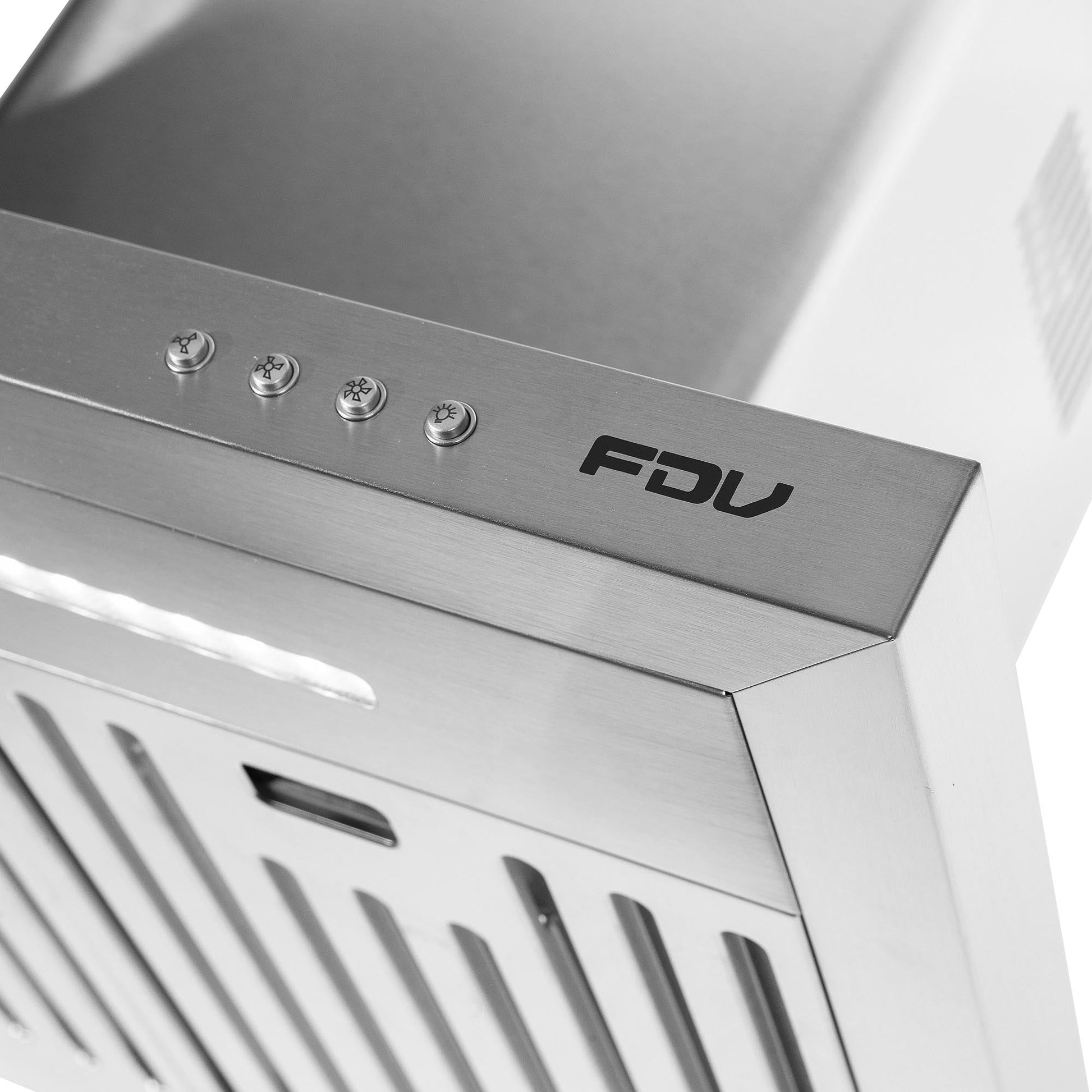 Campana de Pared Elite Led 60 cm 500 m3/h FDV - Caja Dañada-Campanas de Pared