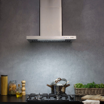 Campana de Pared Elite Led 60 cm 500 m3/h FDV - Caja Dañada-Campanas de Pared