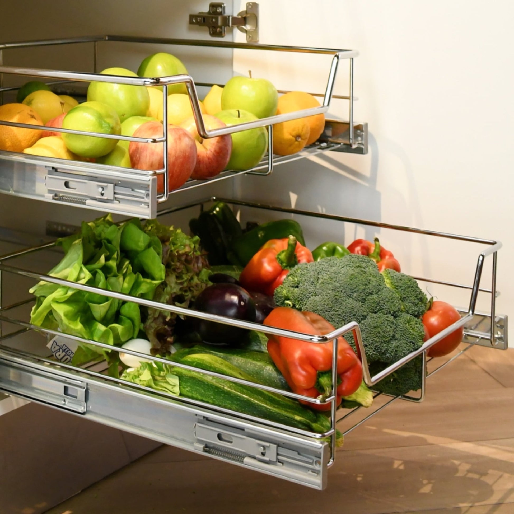 Cesta Multipropósito 400 mm CasaChic1#Cromo