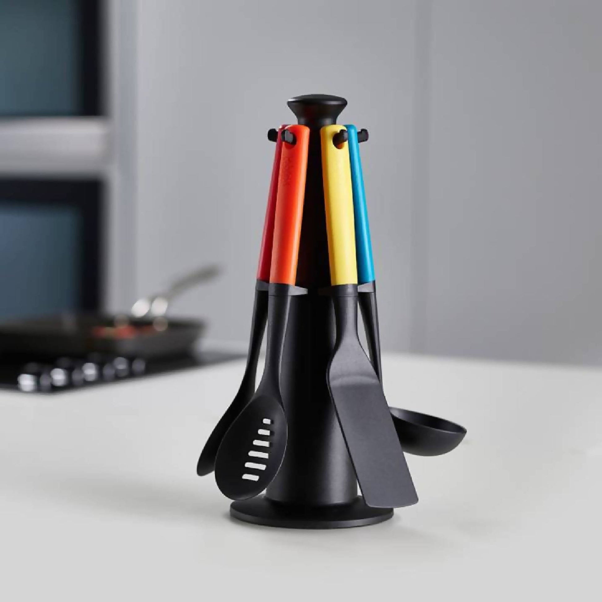 Set Utensilios Carrusel Duo Joseph Joseph1#Negro