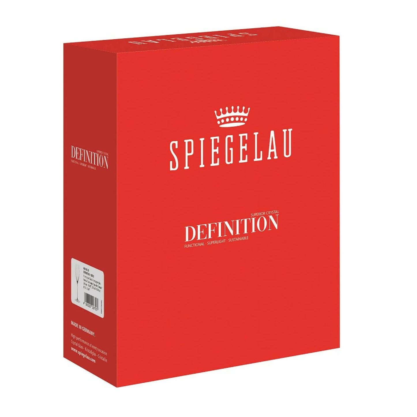 Set 2 Copas Definition Champagne Spiegelau3#Sin Color