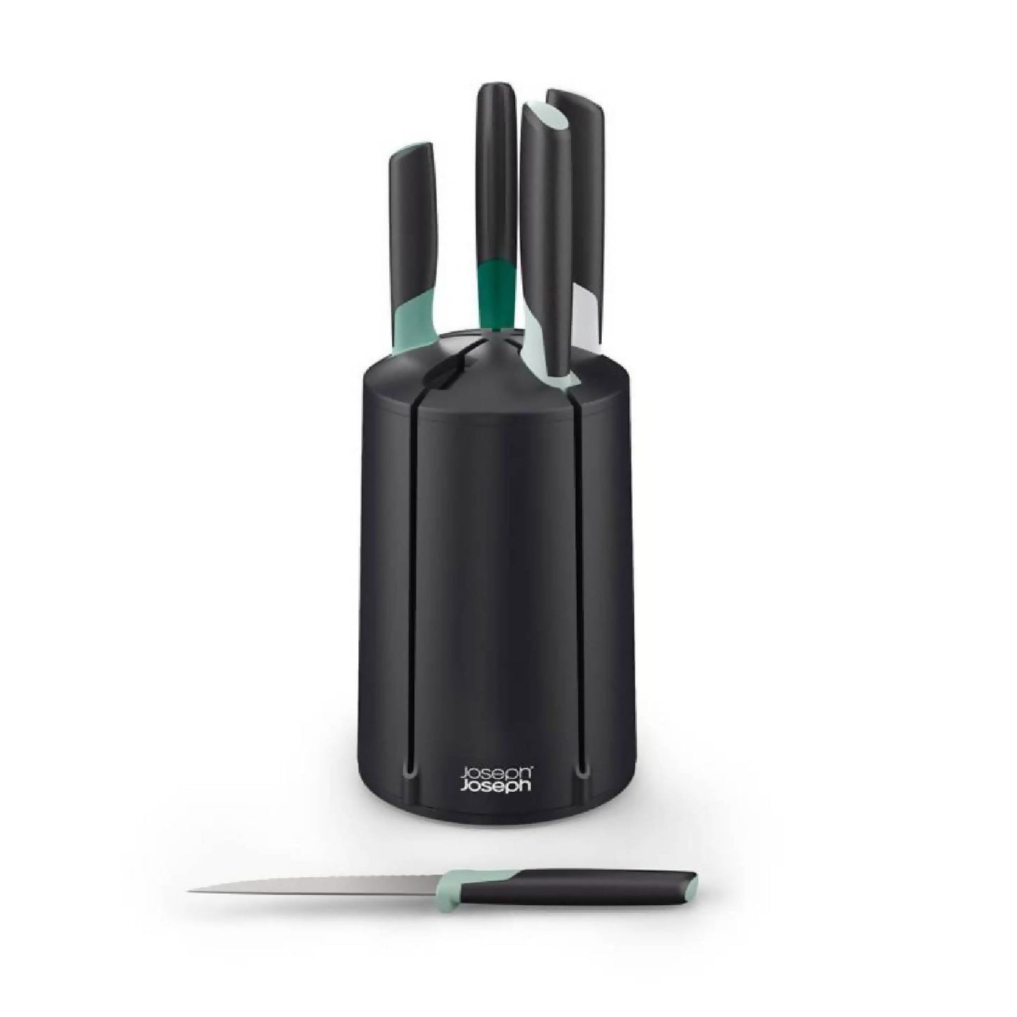 Set 5 Cuchillos Elevate Carrusel Salvia Joseph Joseph7#Negro