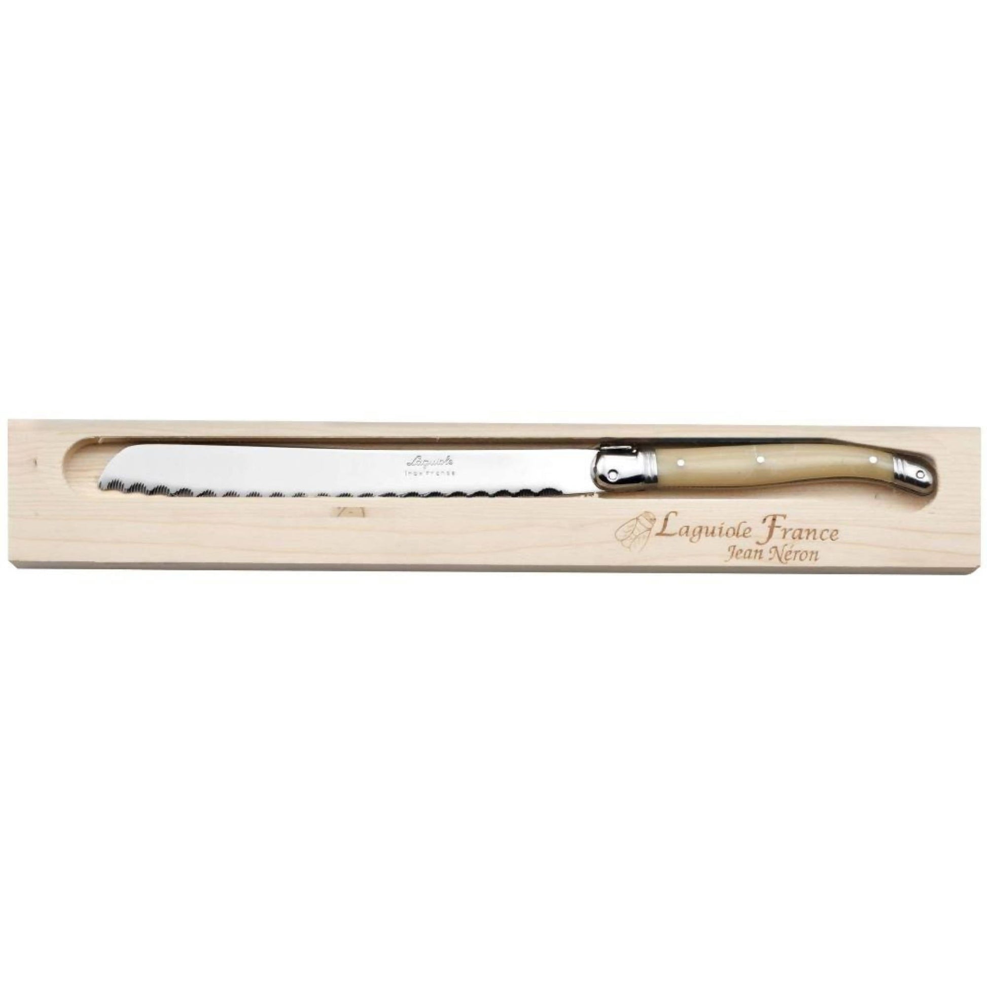 Cuchillo Pan Jean Nerón Laguiole3#Beige