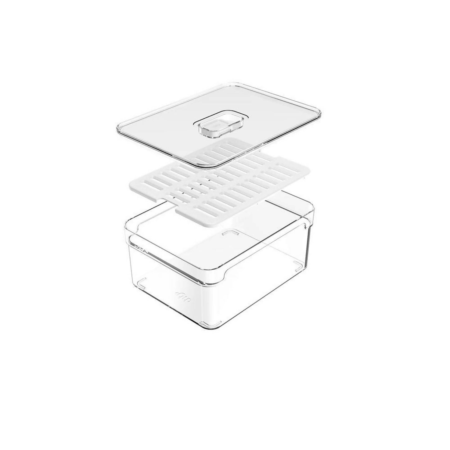 Organizador de Refrigerador Clear Fresh 2.2 Lts Ou4#Sin color