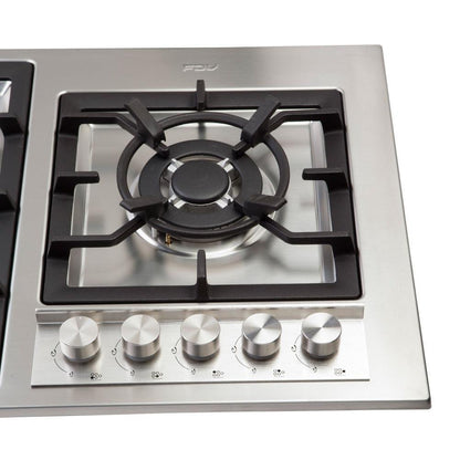 Encimera a Gas Deluxe Elite 5 Quemadores 90 cm FDV - Caja Dañada-Encimeras a Gas