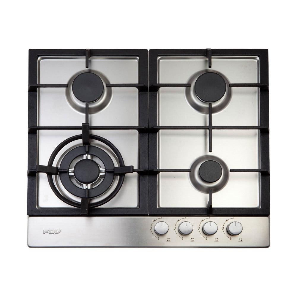 Encimera a Gas Design 4 Quemadores 60 cm FDV - Caja Dañada-Encimeras a Gas