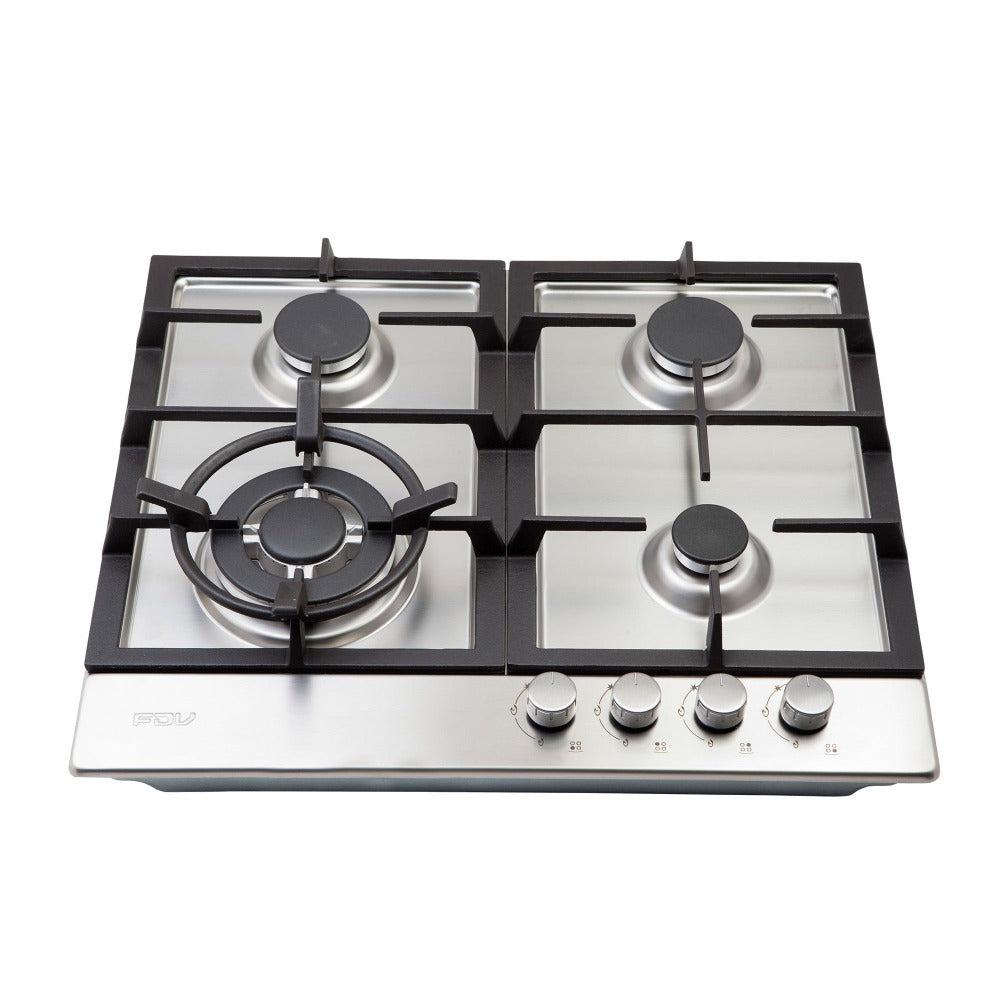 Encimera a Gas Design 4 Quemadores 60 cm FDV - Caja Dañada-Encimeras a Gas