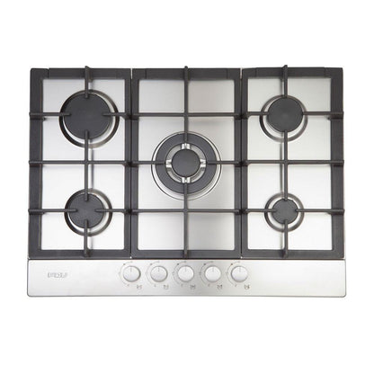 Encimera a Gas Design 5 Quemadores 70 cm FDV - Caja Dañada-Encimeras a Gas
