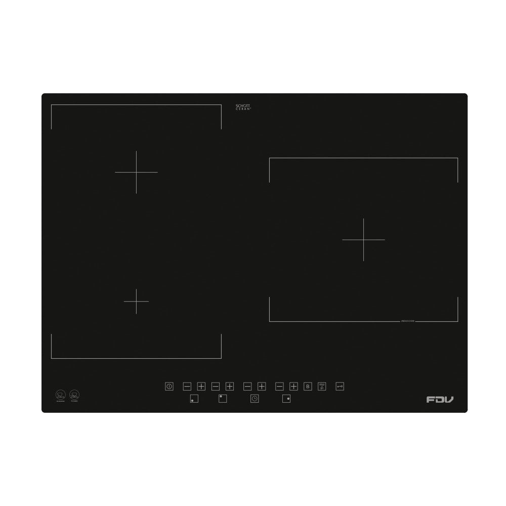 Encimera de Inducción Black 3 Quemadores 60 cm FDV - Caja Dañada-Encimeras de Inducción