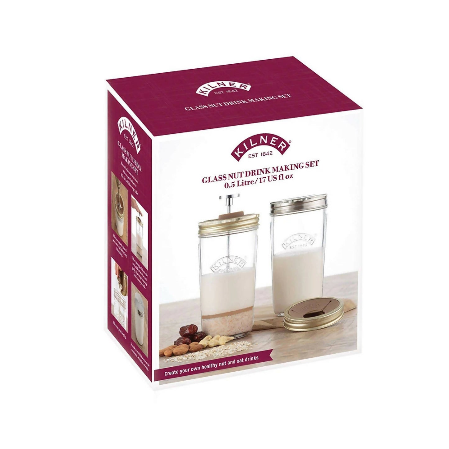 Set Leche Vegetal Kilner3#Sin color