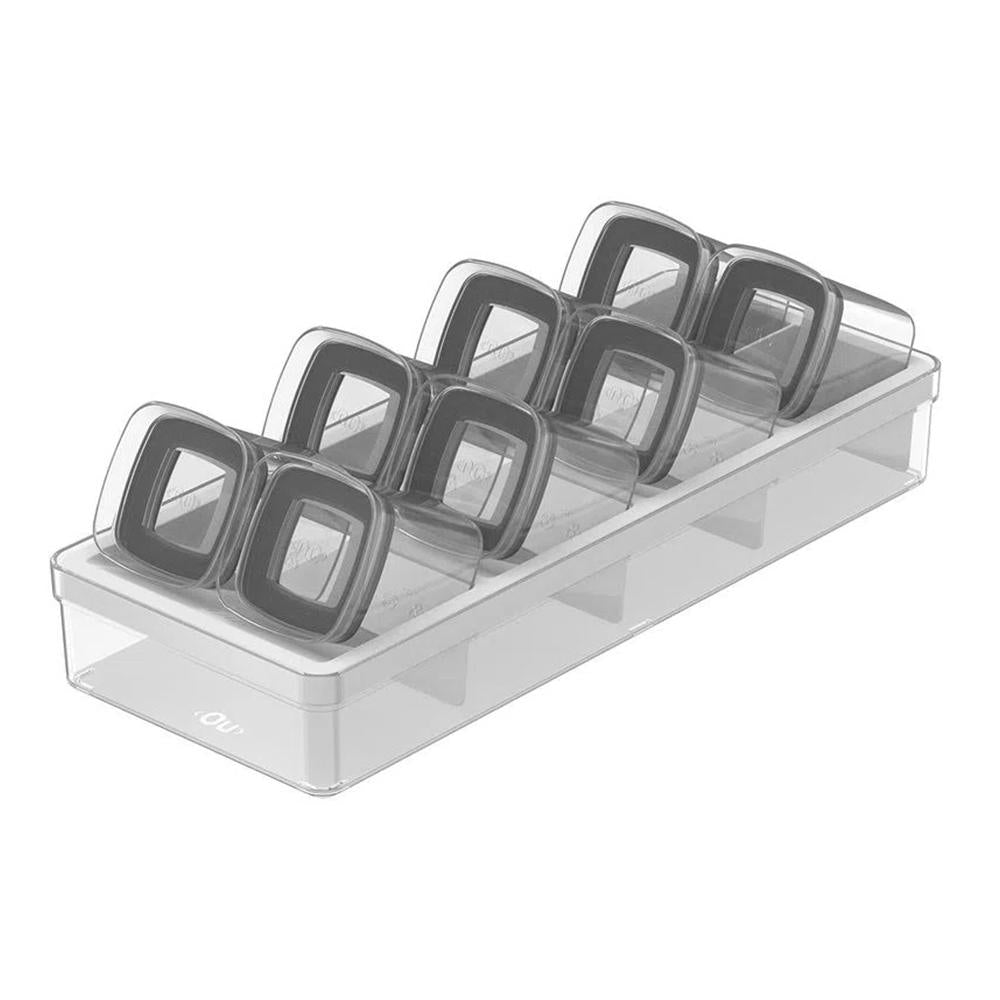 Especieros Hermético Block Cajón 9 Piezas Ou3#Sin Color
