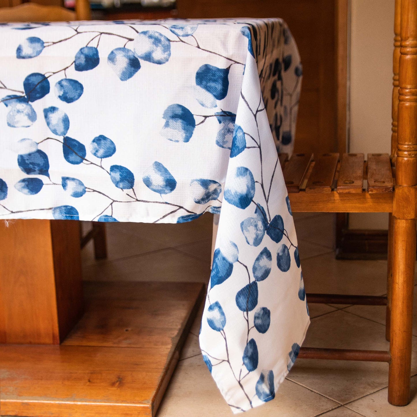 Set 2 Manteles Antimanchas Eucalipto y Primavera 160x Decoexpress2#Multicolor