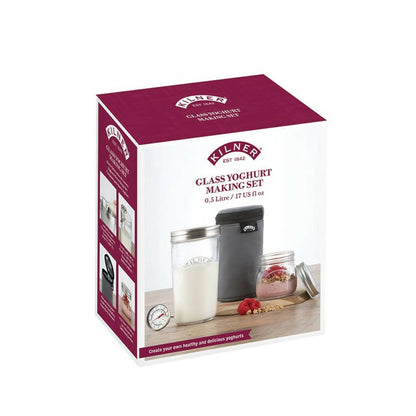 Set Frasco Para Preparar Yoghurt4#Gris