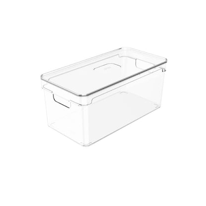 Organizador Despensa con Tapa Clear 30 X 15 X 13 cm Ou1#Sin color