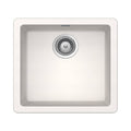 Lavaplatos Bajo/Sobre Cubierta Cuarzo Soho N 100 S Schock2#Blanco