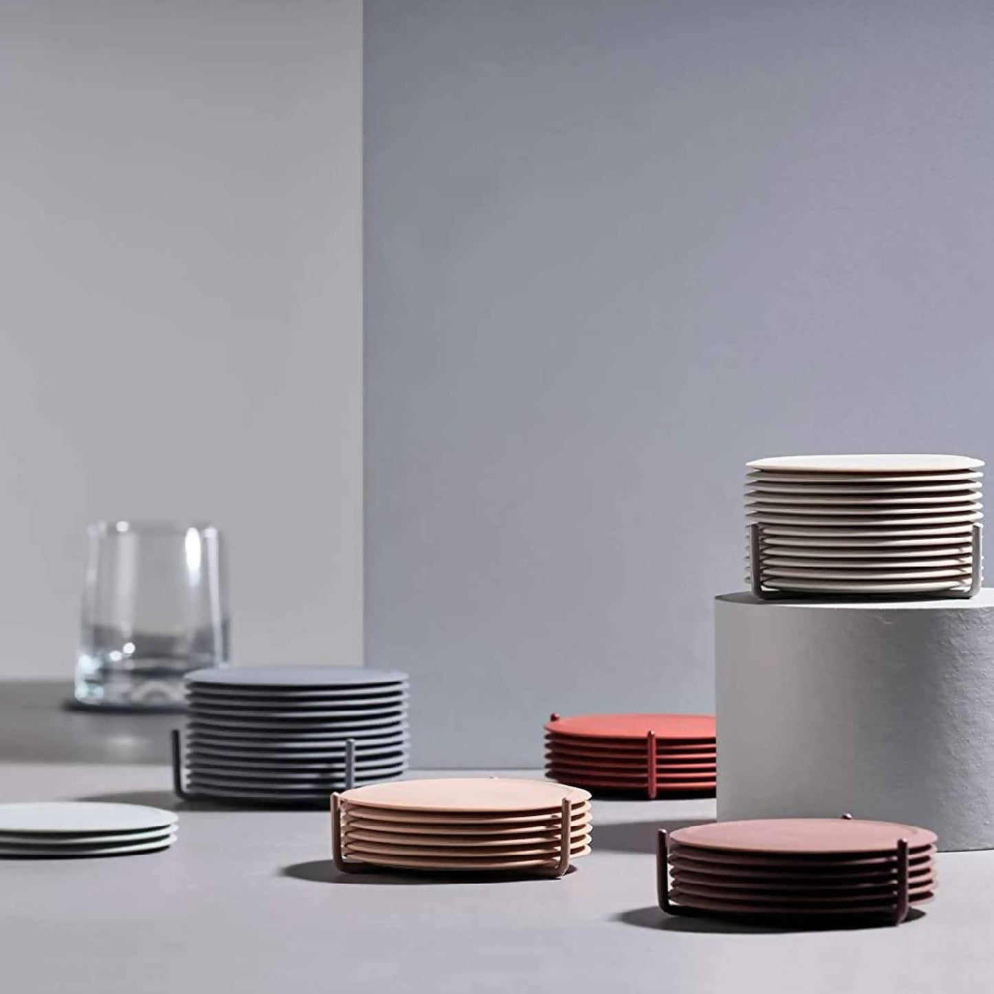 Posavasos Singles Zone Denmark3#Gris