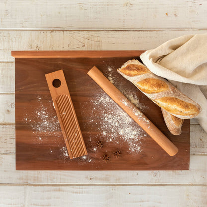Kit Tabla para Pastas, Uslero y Tabla para Ñoquis1#Madera