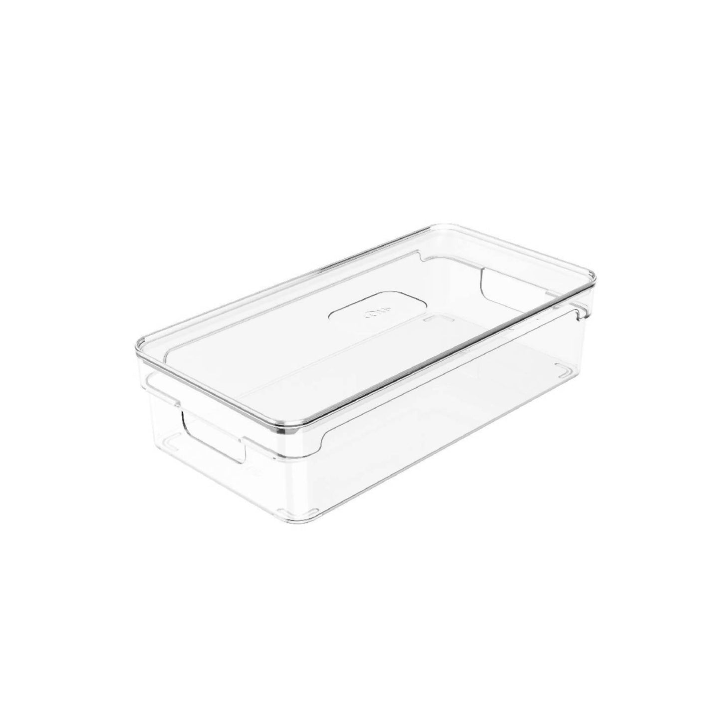 Organizador Despensa con Tapa Clear 30 X 15 X 7 cm Ou1#Sin color