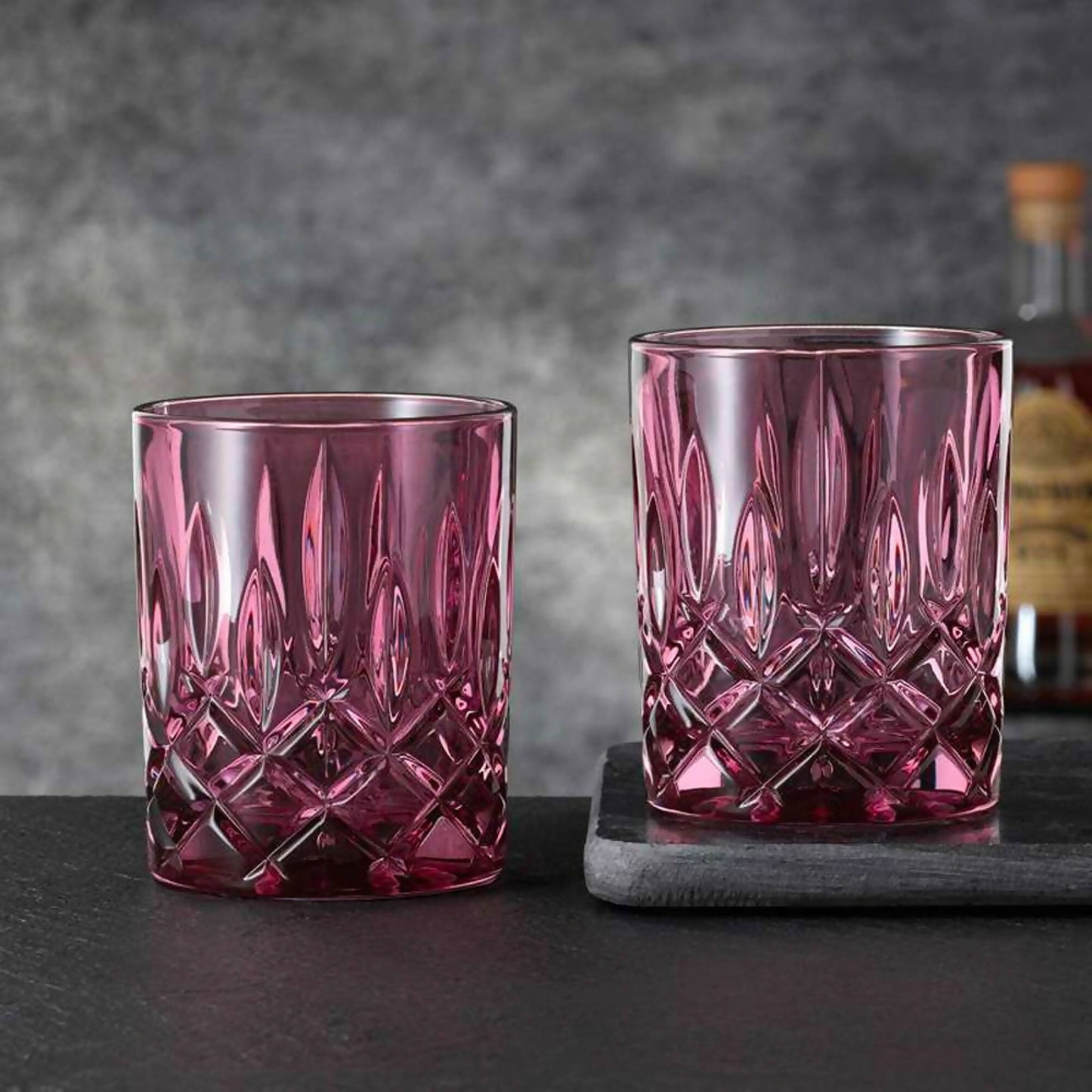 Set 2 Vasos Noblesse Vintage Berry1#Rosado
