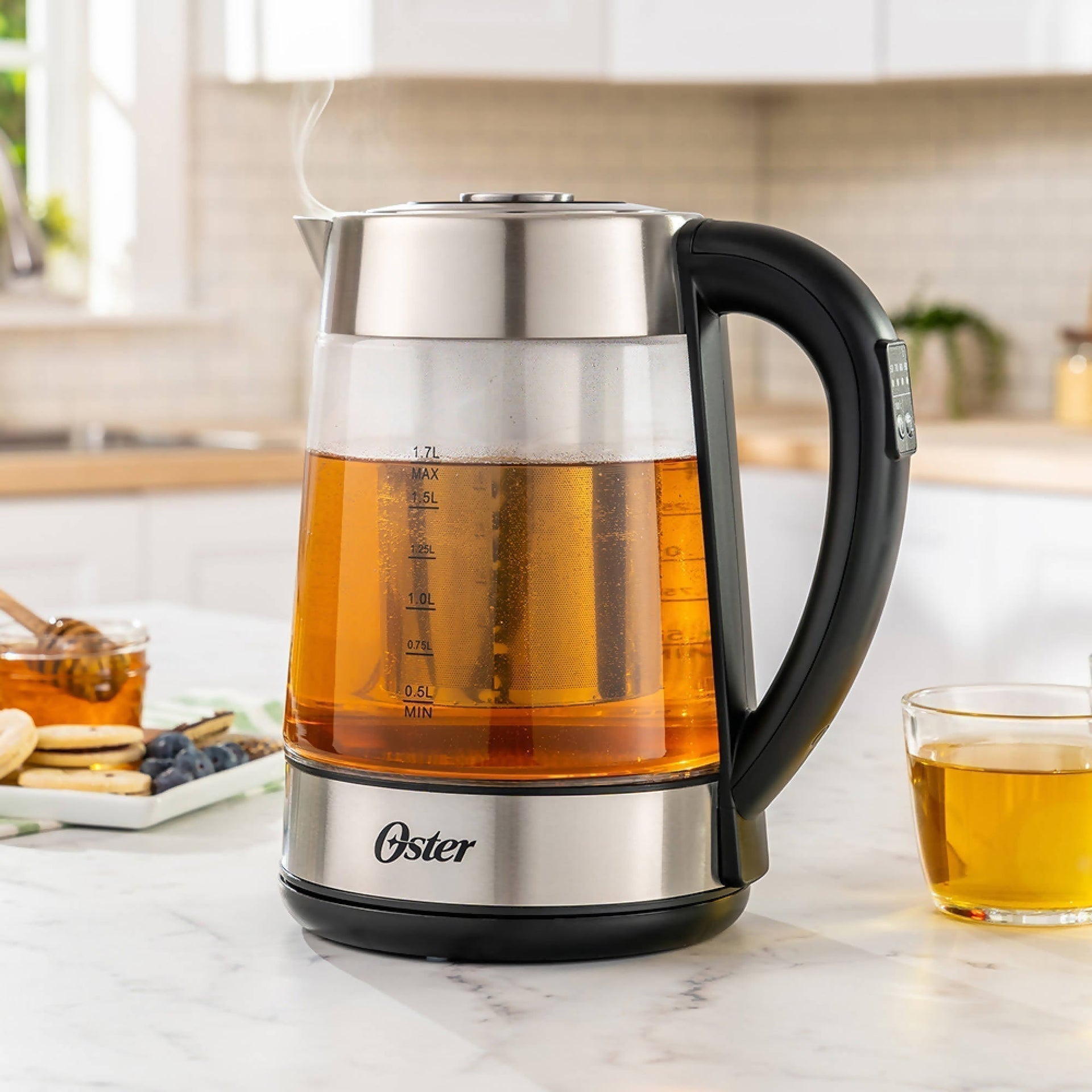 Eléctrico Oster Hervidor ElÃ©ctrico Con Control De Temperatura
