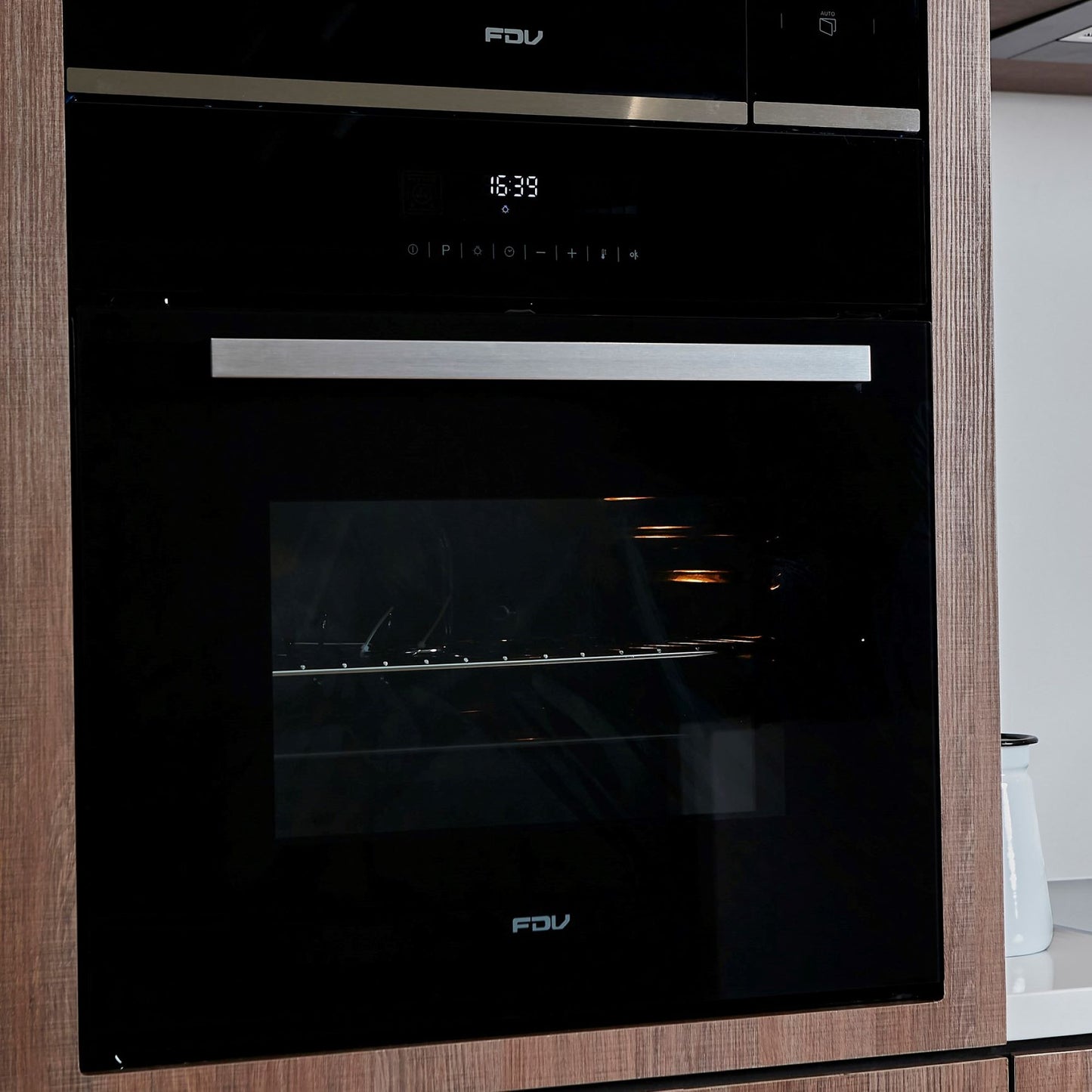 Horno Empotrado Elegance Touch con Grill 58 Lts FDV - Caja Dañada-Hornos Eléctricos