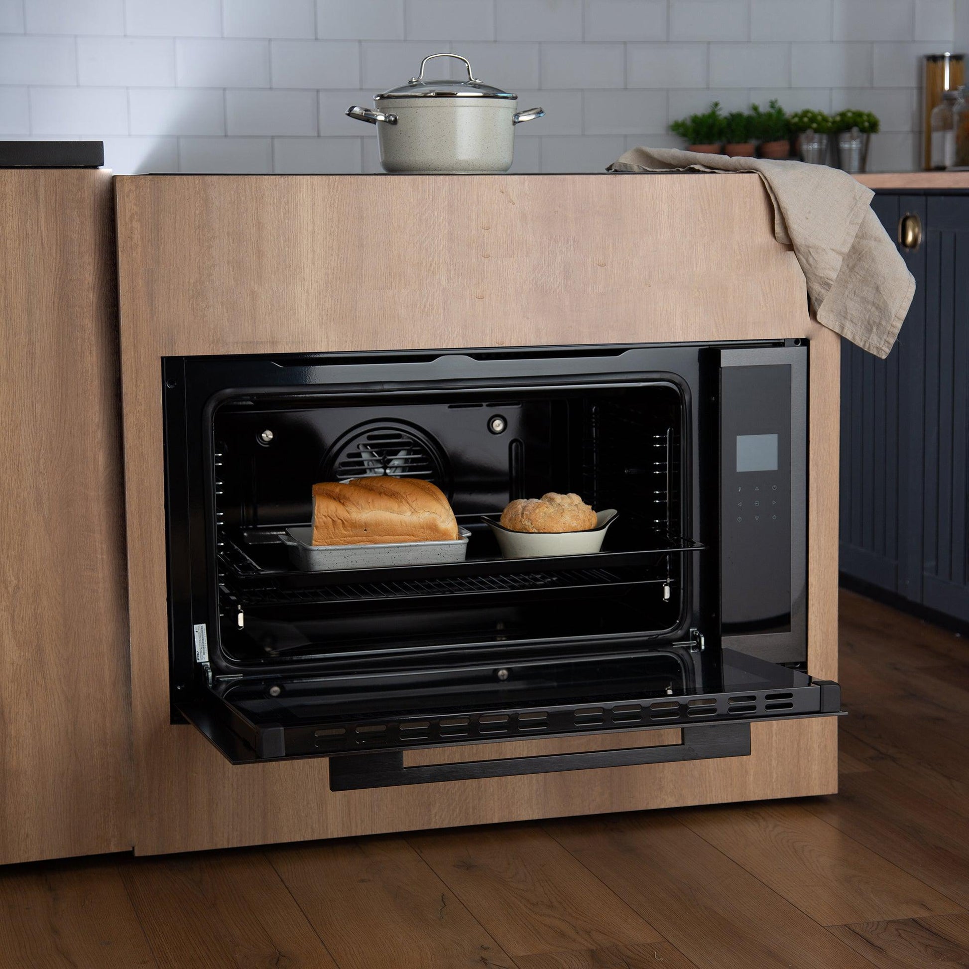 Horno Empotrado Prestige Chef 90 Lts FDV Deluxe - Caja Dañada-Hornos Eléctricos