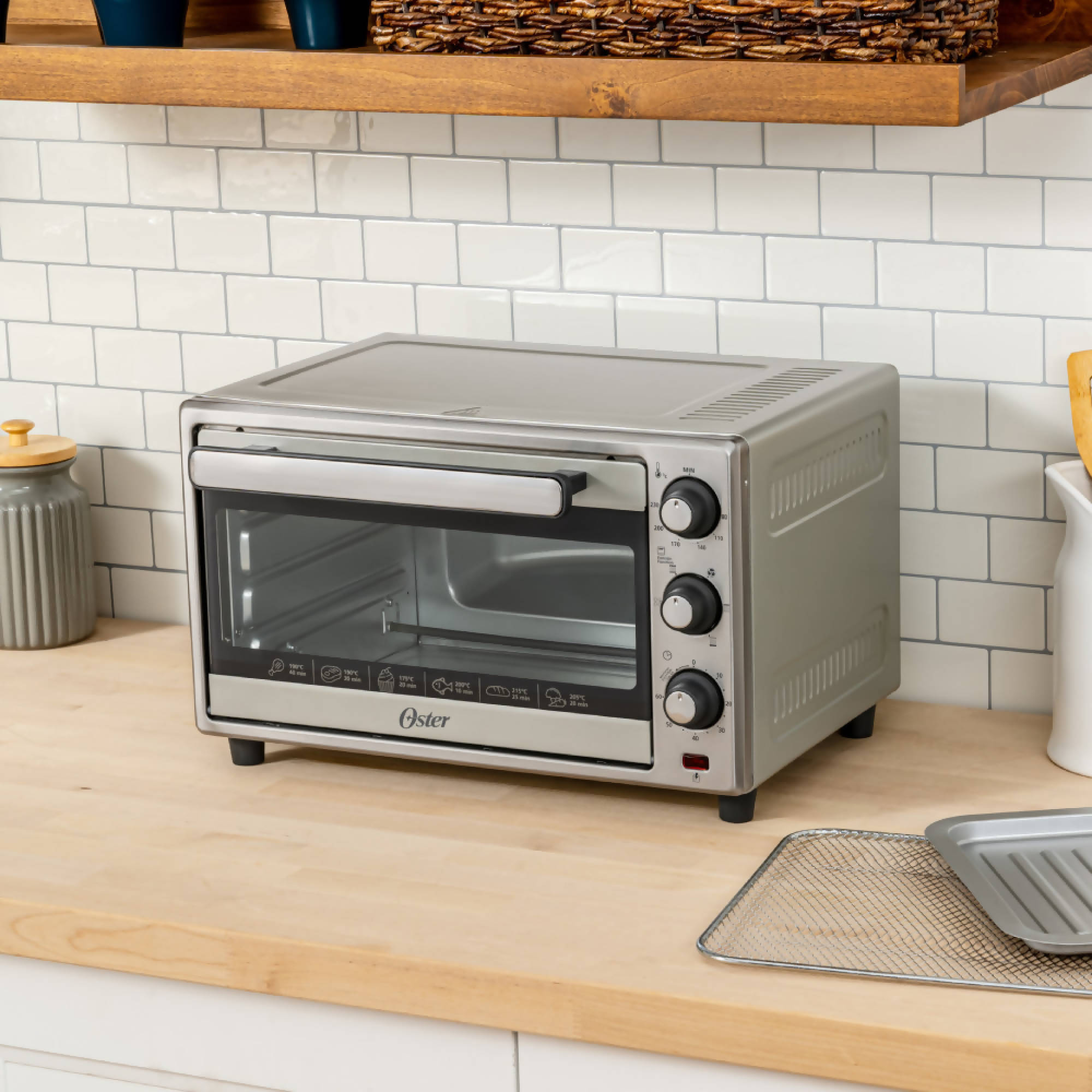 Horno Freidora Aire 25 Lts TSSTTVLS25 Oster – Kitchen Center