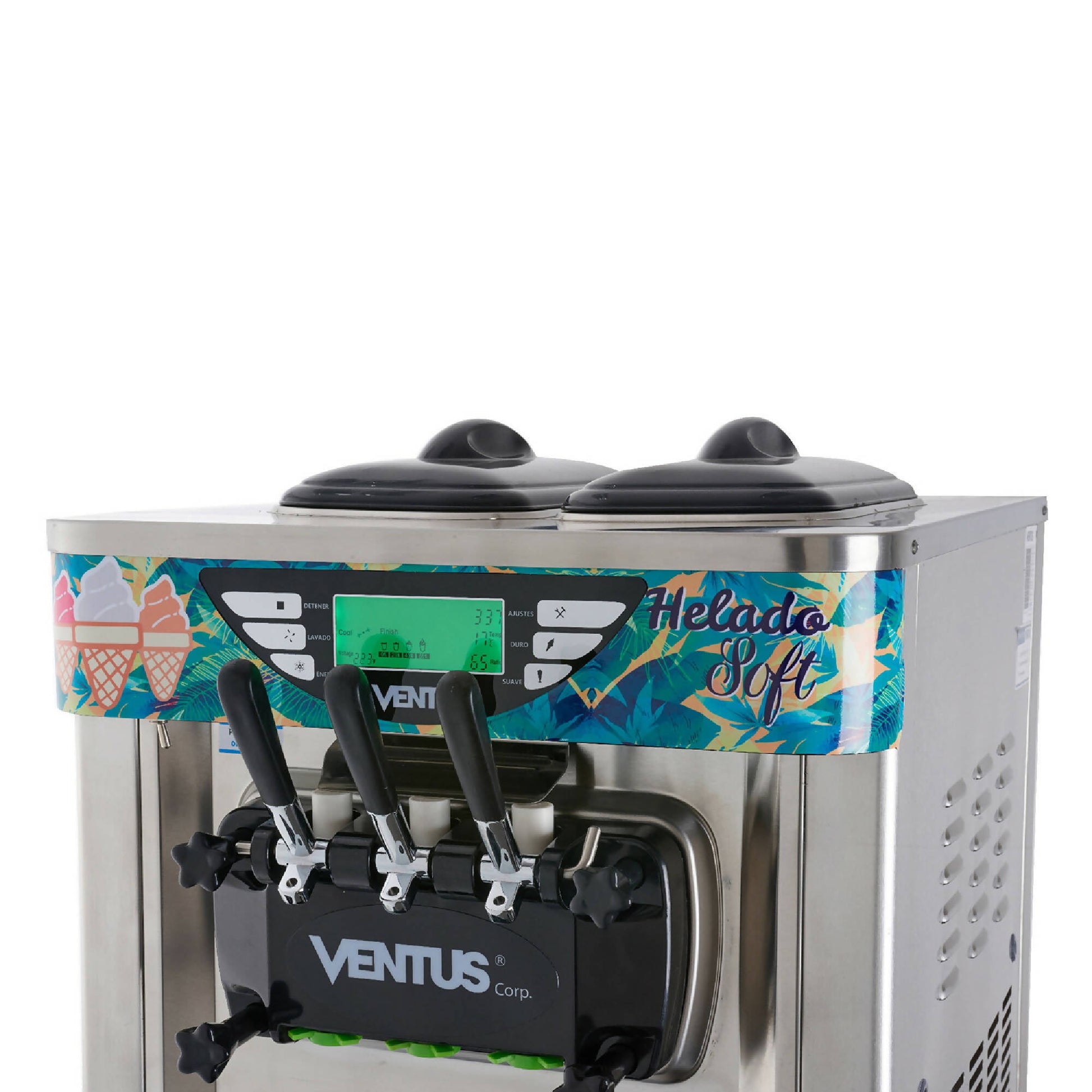 Máquina De Helado Soft Sobremesa VSP-30S 30 Lts5#Gris