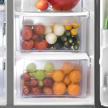 Refrigerador Side By Side GRC22LFKFSS 643 Lts General Electric6#Gris