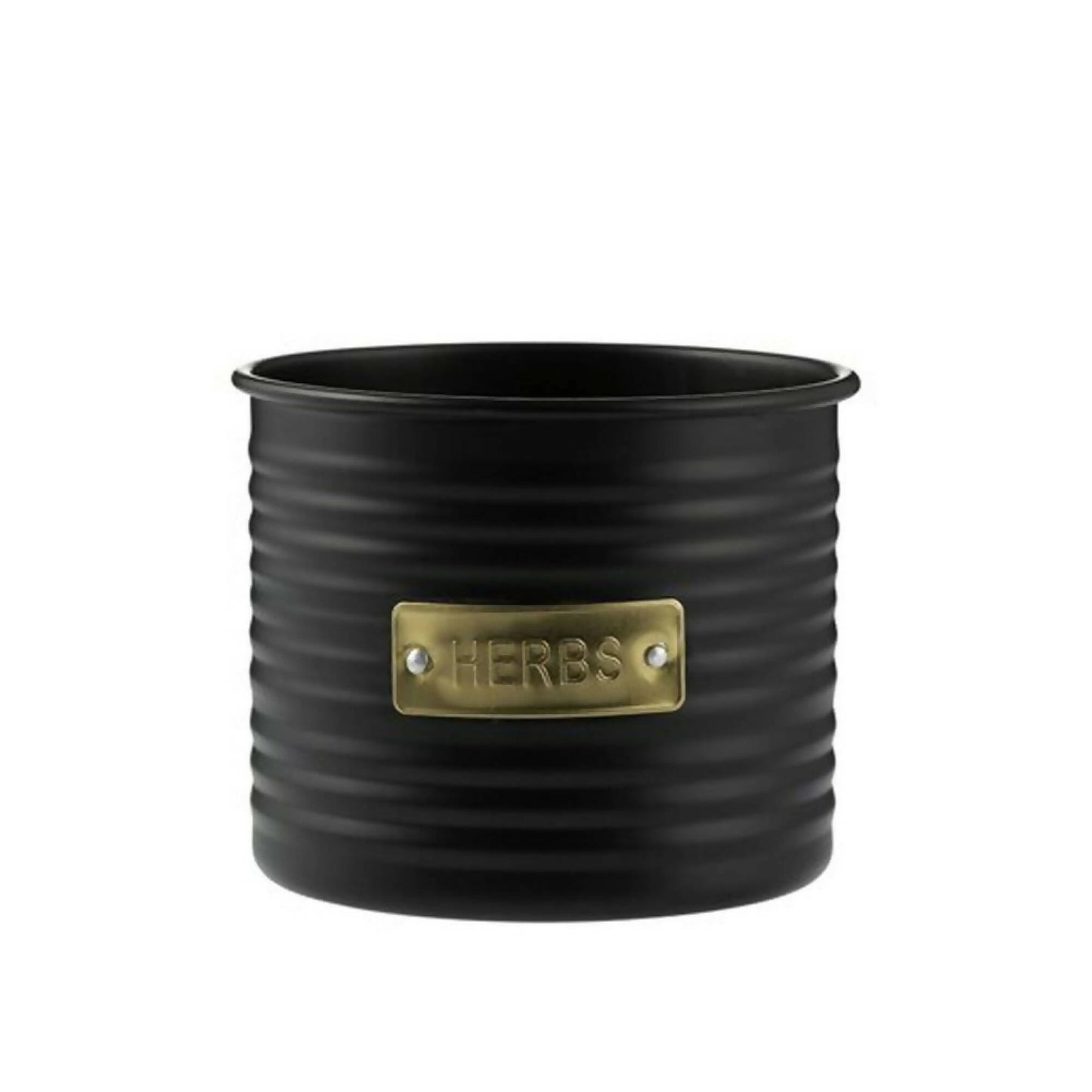 Contenedor Hierbas3#Negro