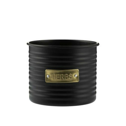 Contenedor Hierbas3#Negro