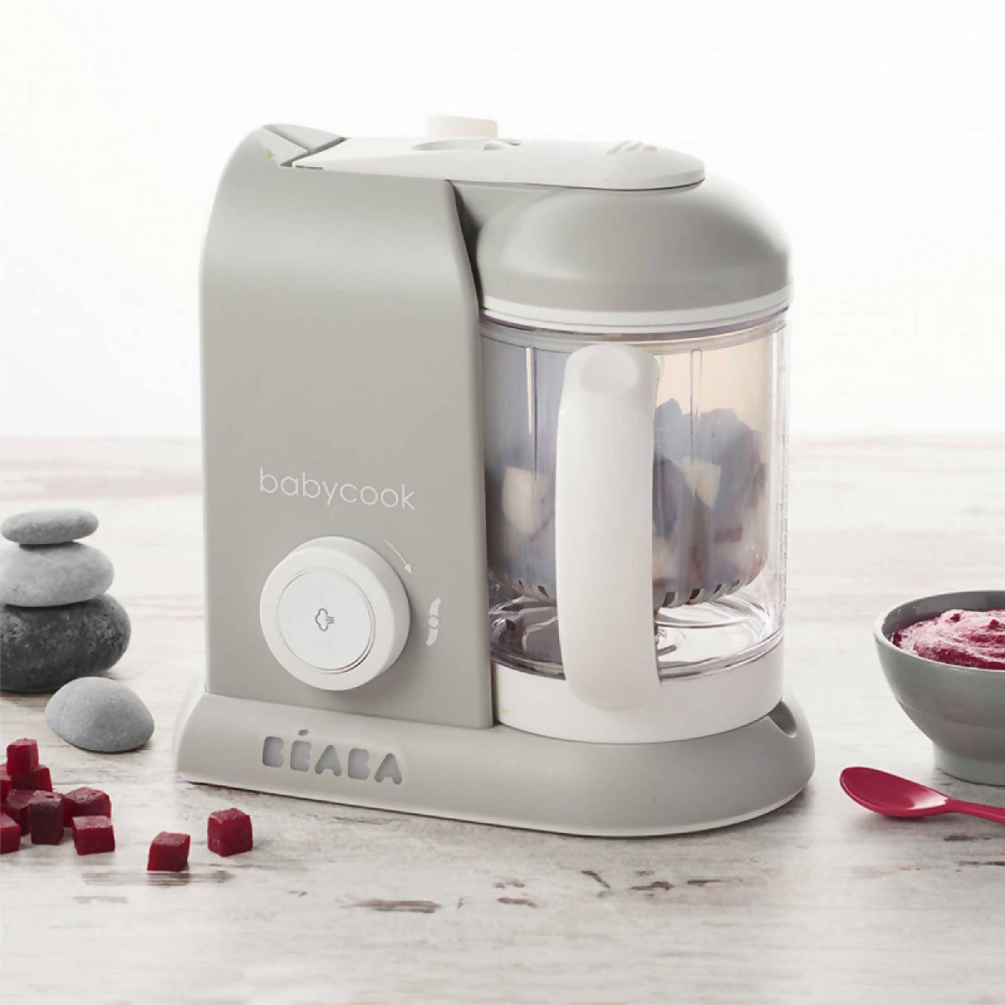 Procesador Alimentos Babycook Solo Béaba4#Gris