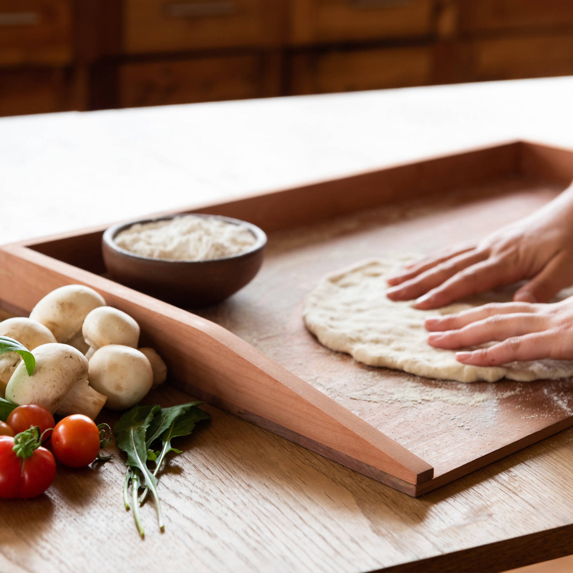 Tabla Para Amasar Y Repostería Woodnic2#Madera