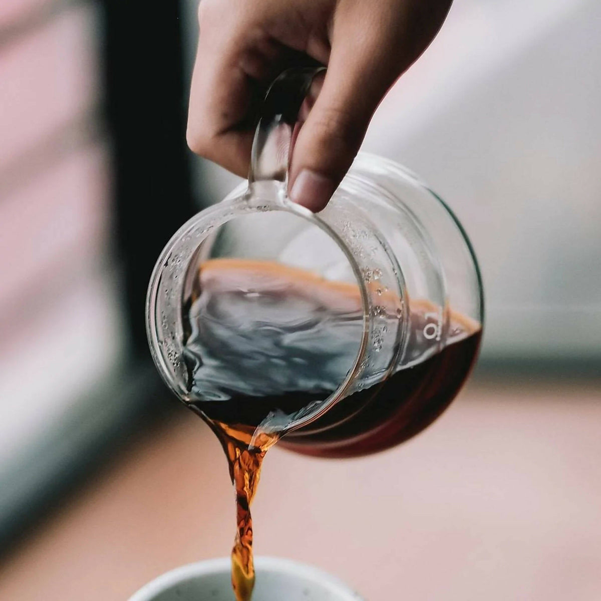 Glass Coffee Server