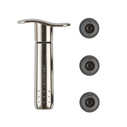 Bomba Vacío Metal + 3 Tapones Le Creuset4#Acero
