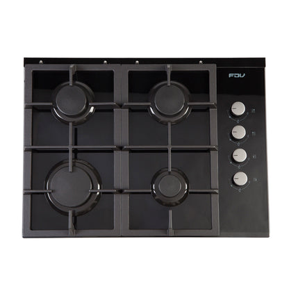 Kit Horno Design 52 Lts + Campana Easy Flow 60cm + Encimera Crystal 4G Natural FDV-Kitchen Center