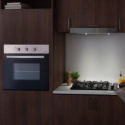 Kit Horno Design 52 Lts + Campana Easy Flow 60cm + Encimera Crystal 4G Natural FDV-Kitchen Center