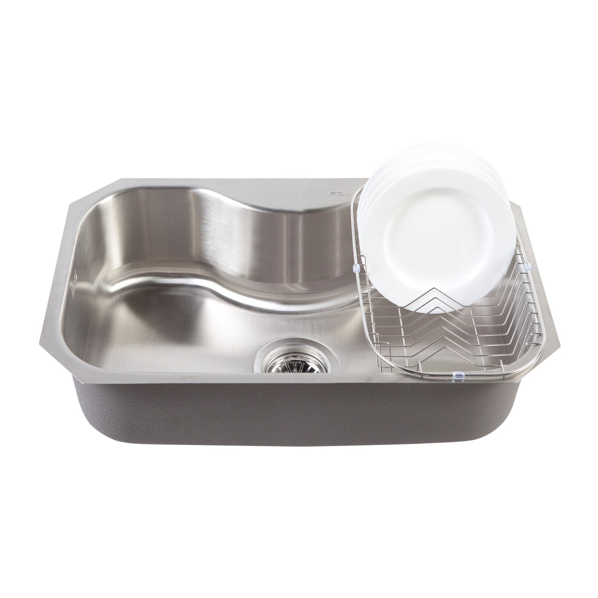 Kit Lavaplatos Acqua Bajo Cubierta + Grifería FDV Steel Black-Kits Lavado