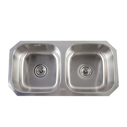 Kit Grifería Smart Pro Extensible + Lavaplatos Pio Square 2C Bajo Cubierta FDV-Kitchen Center