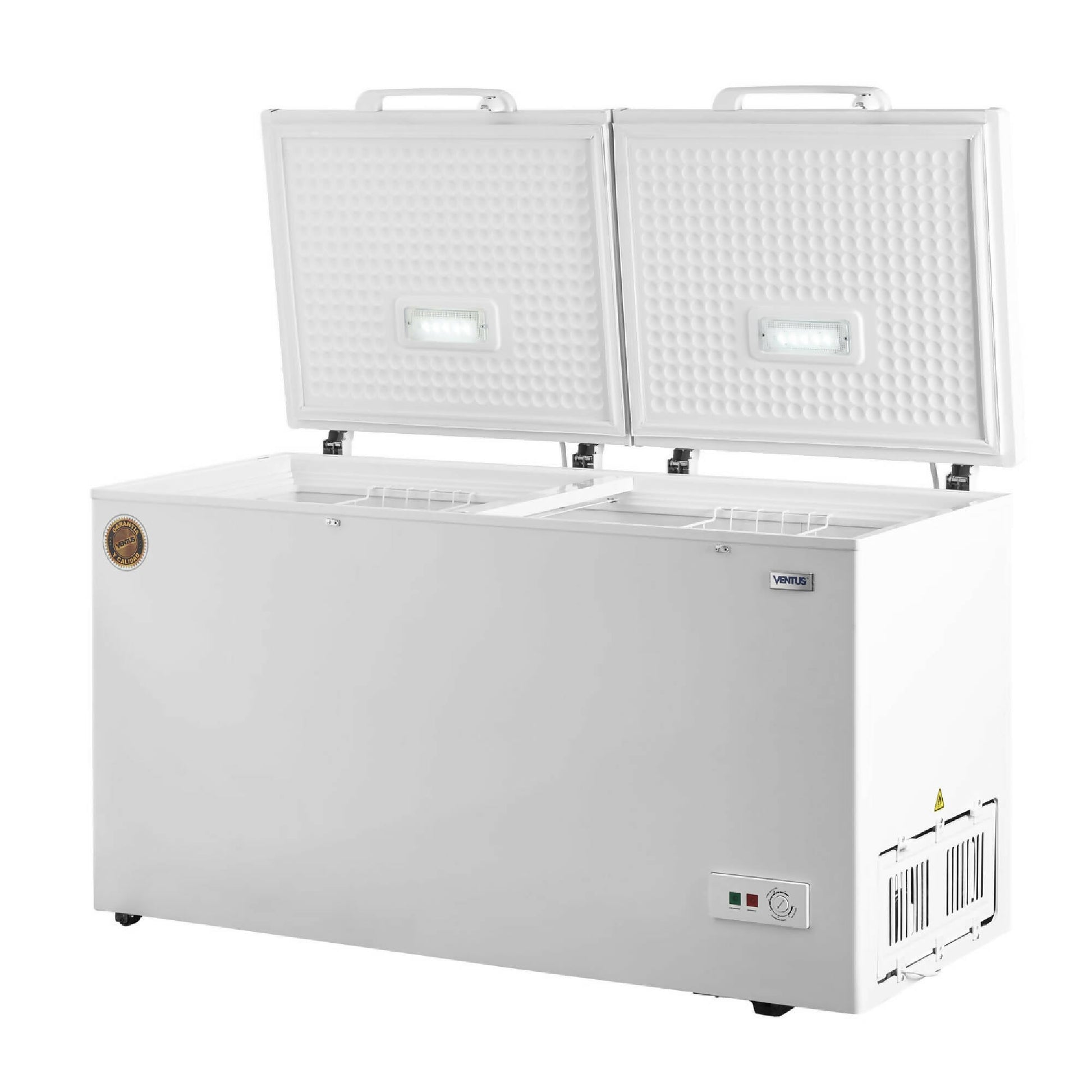 Freezer Horizontal Dos Puertas Led 430 Litros CTVD-430 LED3#Blanco