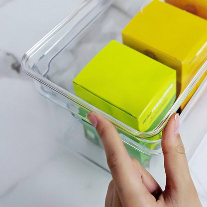 Organizador Despensa con Tapa Clear 30 X 15 X 13 cm Ou2#Sin color