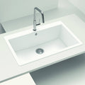 Lavaplatos Bajo/Sobre Cubierta Cuarzo Virtus N 100 XL Schock1#Blanco