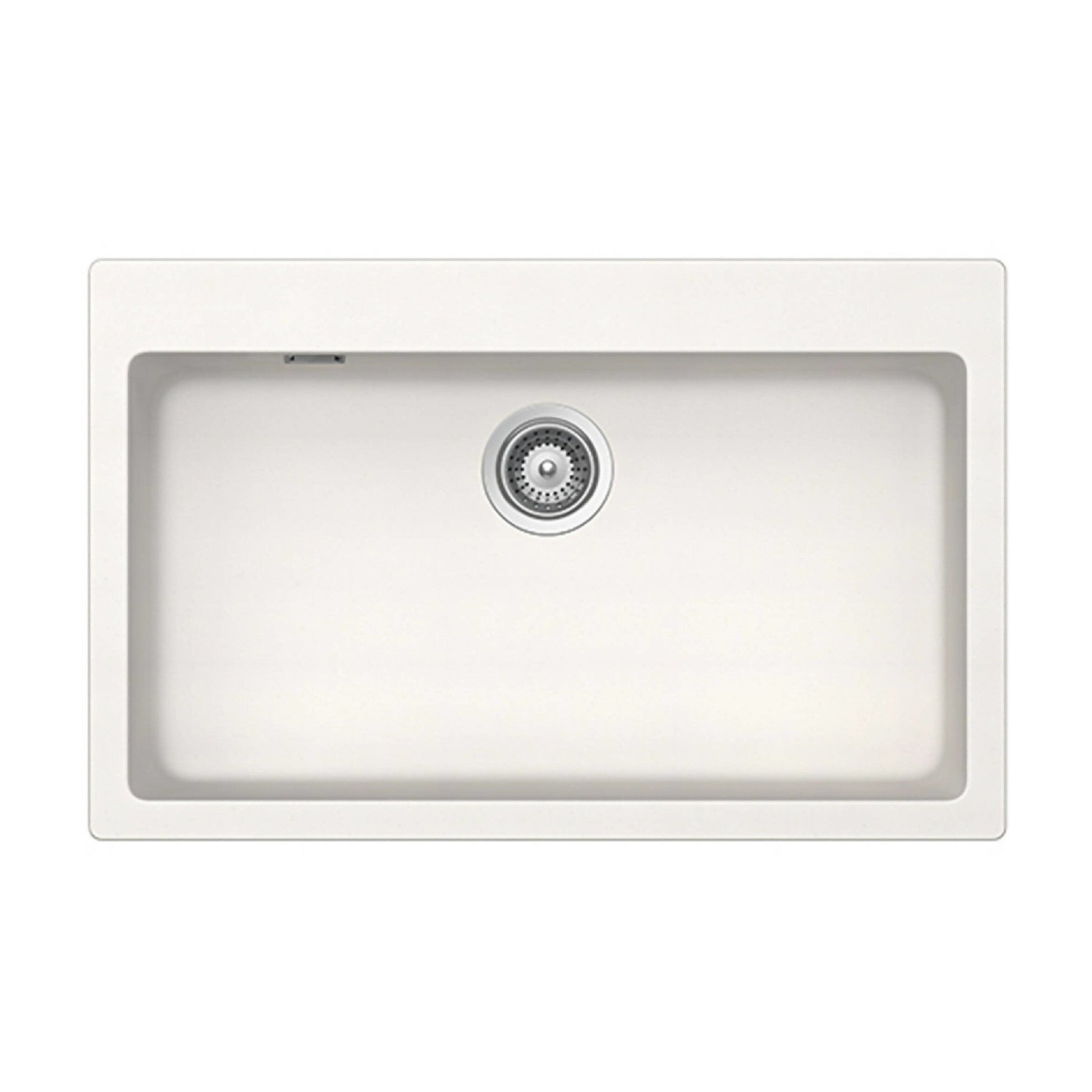 Lavaplatos Bajo/Sobre Cubierta Cuarzo Signus N 100 XL Schock3#Blanco